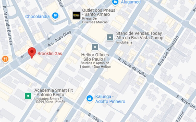 Onde fica a Brooklin Gás